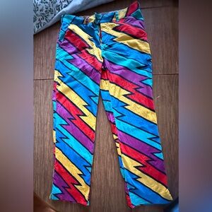 Mens Loudmouth Golf “Captain Thunderbolt” Golf Pants